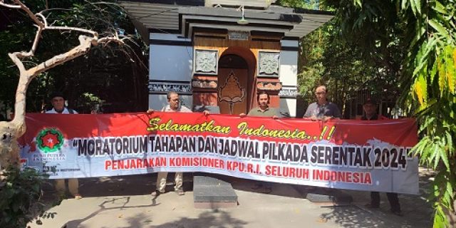 Bumi Putera Indonesia : Moratorium Pilkada Serentak 2024 dan Penjarakan Komisioner KPU RI 2022 – 2027