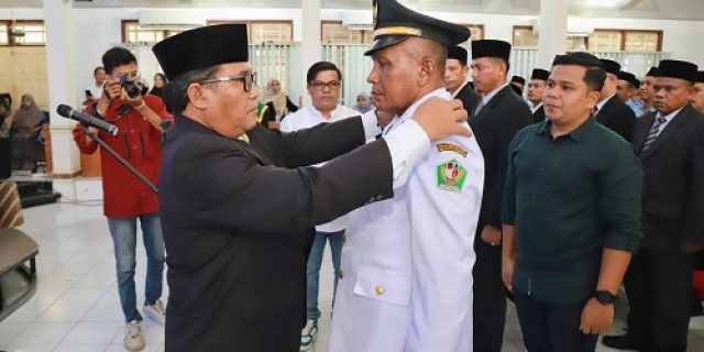 Peringatan Keras PJ Bupati Pidie Saat Pelantikan Administrator