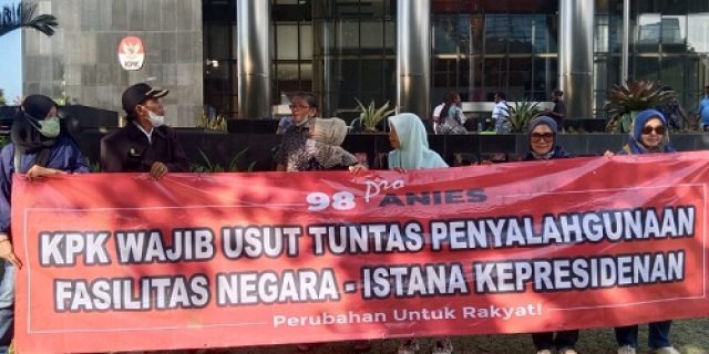 Demo Aktivis 98 Pro Anies: Jokowi Berpotensi Langgar Hukum Demo Aktivis 98 Pro Anies: Jokowi Berpotensi Langgar Hukum