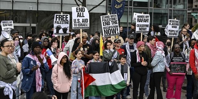 Protes Hari Perempuan Internasional untuk Gaza diadakan di Washington