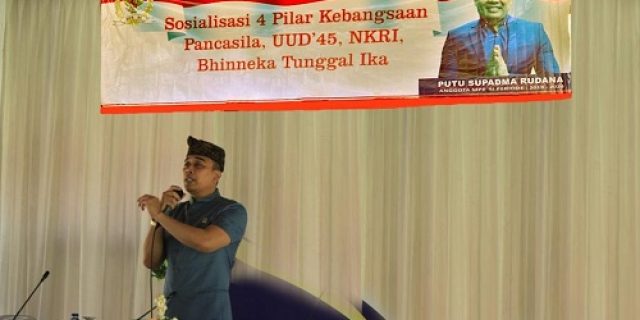 Putu Supadma Tegaskan Pentingnya Pancasila Sebagai Perekat Bangsa
