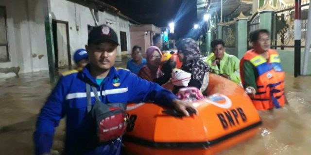 Hujan Deras, Akibatkan Banjir Sebagian Wilayah Kota Pamekasan