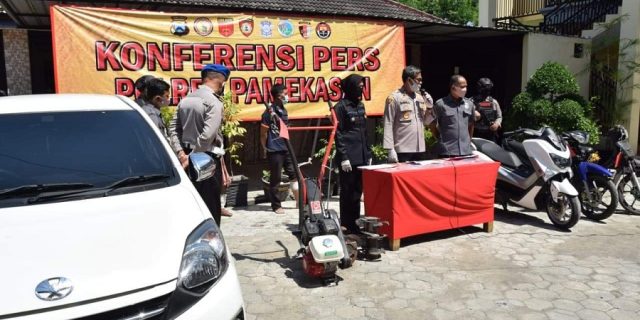 Pelaku Pencurian Mobil Terpaksa Dilumpuhkan Anggota Polres Pamekasan, Karena Melawan Petugas
