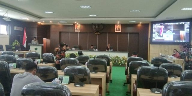 Jawaban Bupati Atas Pandangan Umum Fraksi Mengenai Raperda APBD TA 2021 dan Penambahan Penyertaan Modal Daerah ke PDAM