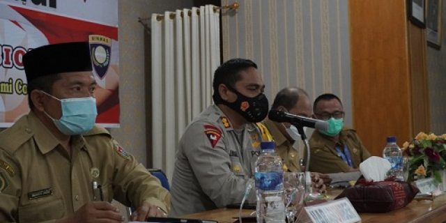 Memutus Mata Rantai Covid-19, Polres Tebingtinggi Gelar FGD