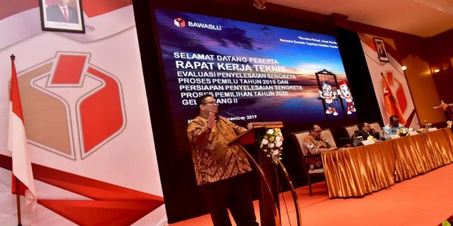 Rahmad Bagja Sampaikan Prestasi Bawaslu Dalam Pemilu 2019
