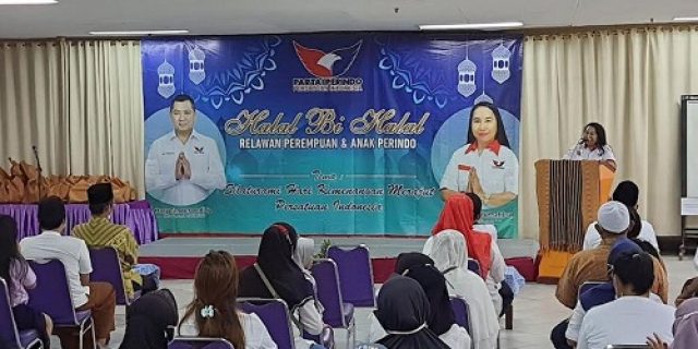 Ketua Relawan Perempuan dan Anak Perindo: Halal Bi Halal Pererat Silaturahmi