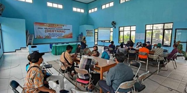 Cegah Bencana Alam : Kelurahan Gayam Telah Terbentuk Desatana Oleh BPBD Kota Kediri