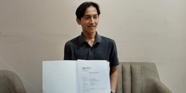 Tim Hukum Paslon FREN Laporkan Terkait Berita Fitnah Ke Bawaslu Kota Kediri