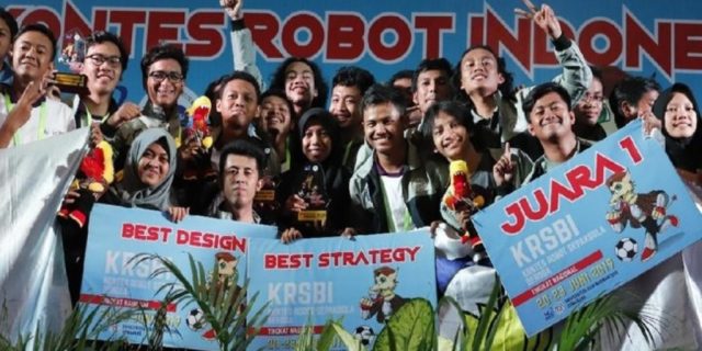 ITS Kembali Raih Gelar Juara Umum di Kontes Robot Indonesia 2019
