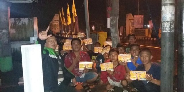 Ratusan Massa Hadiri “Ngopi Bareng” Caleg Partai Berkarya Kediri
