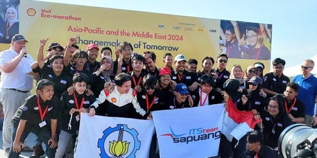 ITS Team Sapuangin berhasil menjuarai even Shell Eco-marathon Asia-Pacific and the Middle East 2024 di sirkuit Internasional Mandalika Lombok Indonesia