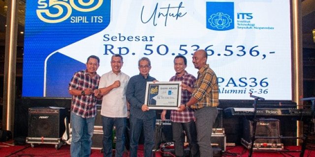 Donasi Teknik Sipil ITS 1993 untuk Dana Abadi