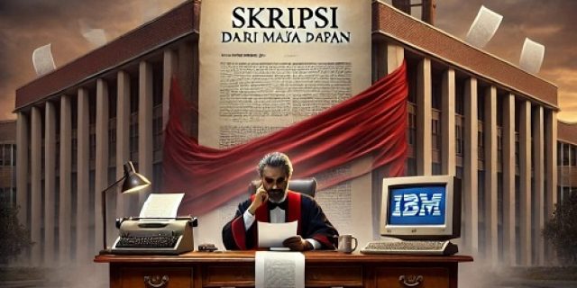 Skripsi dari Masa Depan, Dosen dari Dunia Khayal