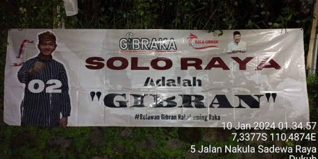 GIBRAKA Solo Raya siap menangkan Prabowo-Gibran dalam Pilrpres 2024