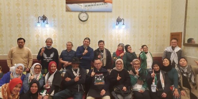 Co Captain AMIN, Sudirman Said, bertemu relawan AMIN dari DC, NJ, PA dan NY.