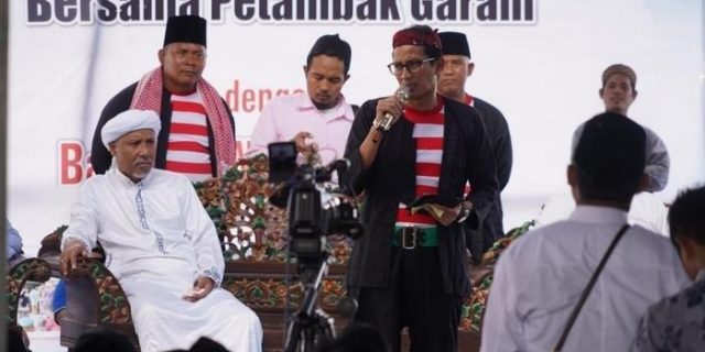 Petani Garam Sumenep “Menjerit” Kepada Sandiaga Uno, Minta Stop Impor Garam