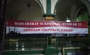 Marak Spanduk Larangan Berpolitik Di Masjid, TARC : Ada Teror Psikologis