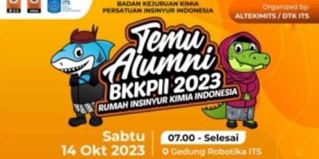 Temu Alumni Teknik Kimia Se-Indonesia Digelar di ITS Surabaya, Hari Ini