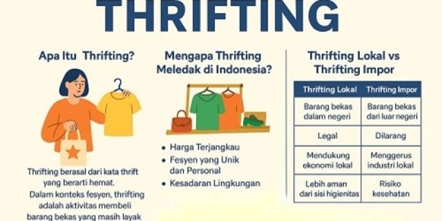 Thrifting: Fenomena Baru Yang Kini Jadi Sorotan DPR dan Menteri Keuangan