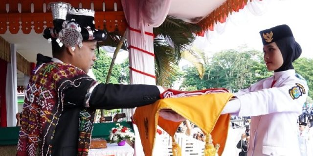 Pj Walikota Tebingtinggi Pimpin Upacara HUT RI ke-79