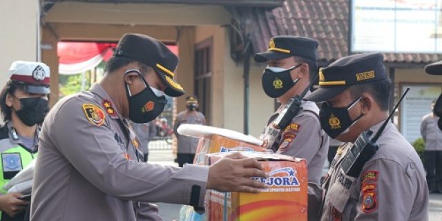 Kapores Tebingtinggi pimpin apel penyerahan tugas dan jabatan Wakapolres