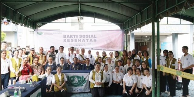 Gandeng Yayasan Buddha Tzu Chi, Lapas Tebing Tinggi Gelar Bakti Sosial Kesehatan Bagi Warga Binaan Pemasyarakatan (WBP)
