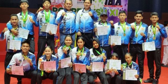 Kontingen Bulu Tangkis Kota Tebingtinggi Raih Juara Umum, Porprovsu 2022 Tebingtinggi Tembus Peringkat 5 Besar
