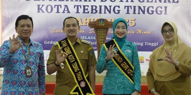 Walikota buka grand final pemilihan Duta Genre Tebingtinggi tahun 2025