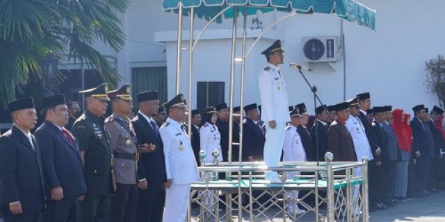 Walikota Tebingtinggi Pimpin Upacara Peringatan Hari Otonomi Daerah Ke-XXIX Tahun 2025
