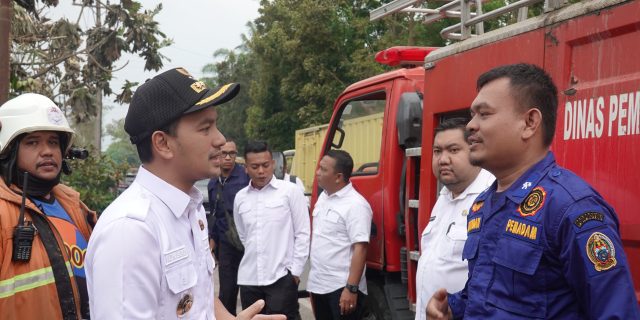Kebakaran Panglong 88, Walikota Tebingtinggi Sampaikan Keprihatinan Mendalam