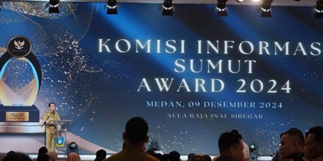 Pemko Tebingtinggi raih penghargaan kategori informatif dalam ajang Komisi Informasi Awards 2024