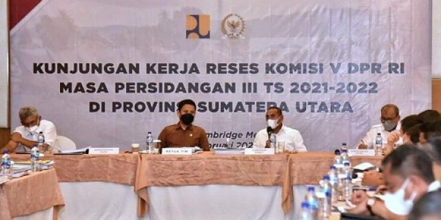 Kunjungan Kerja Reses Komisi V DPD RI di Sumut, Walikota Tebingtinggi Sampaikan Masalah Banjir