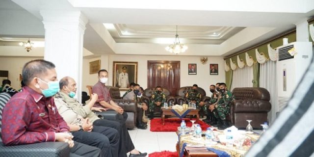 Peserta Latsitardanus XLI Kunjungi Walikota Tebingtinggi