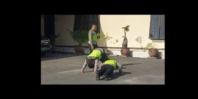 Gara-gara tidak ditempat saat lalulintas padat, Kapolres Tebingtinggi hukum personil Satlantas