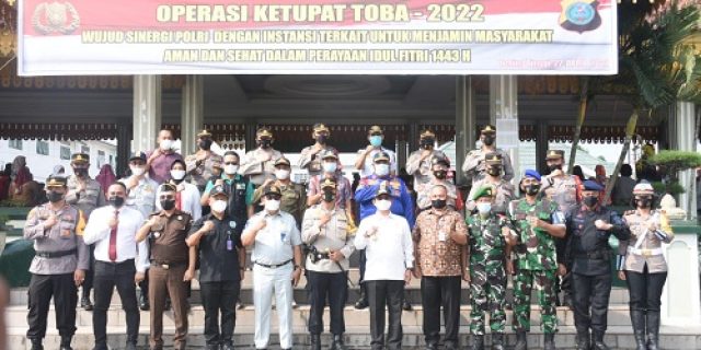 Antisipasi Mudik Lebaran, Wakil Walikota Tebingtinggi Pimpin Apel Pasukan Operasi Ketupat 2022