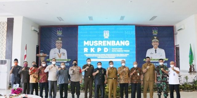Sekda Buka Musrenbang RKPD 2023 Kota Tebingtinggi