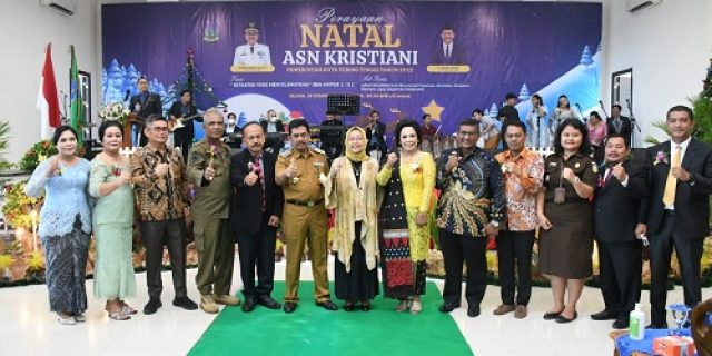 Pj Walikota Hadiri Natal SN Pemko Tebingtinggi