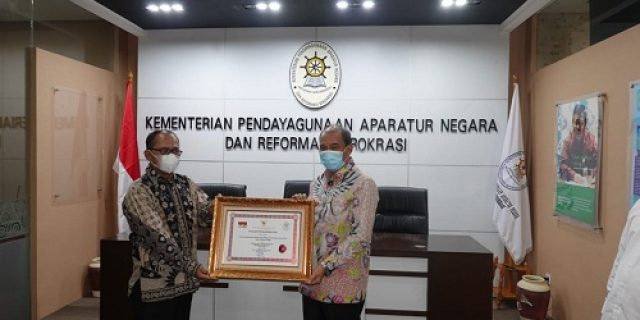 Pemko Tebingtinggi Raih Predikat Sangat Baik Dari Kementrian PAN-RB