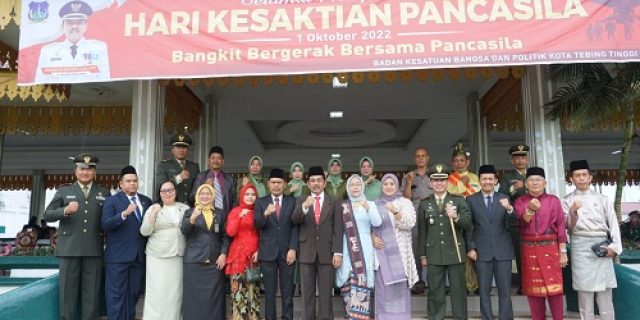 Pemerintah Dan Masyarakat Kota Tebingtinggi Peringati Hari Kesaktian Pancasila