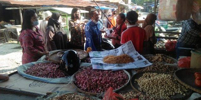 Satgas Pangan Tebingtinggi Sidak Kebutuhan Pokok Di Pasar Tradisional