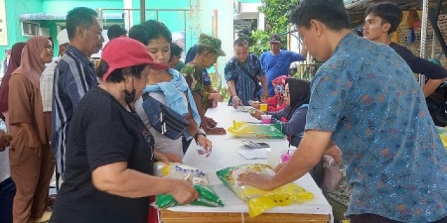 Animo masyarakat tinggi mengikuti Gerakan Pangan Murah (GPM) Pemko Tebingtinggi