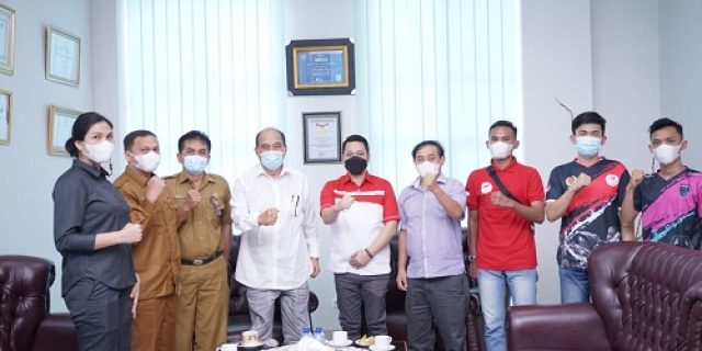 Walikota Tebingtinggi Dukung Rencana Event PB ESI Dengan Menerapkan Prokes Covid-19