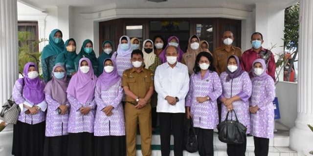 Walikota Tebingtinggi Terima Kunjungan Kerja TP PKK Provinsi Sumut