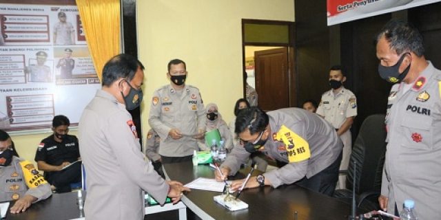 Kapolres Tebingtinggi Pimpin Sosialisasi Anggaran Tahun 2021
