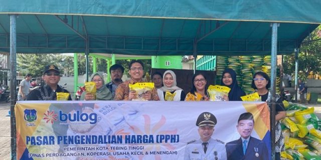 Menekan harga kebutuhan pokok Pemko Tebingtinggi gelar Pasar Pengendalian Harga (PPH)