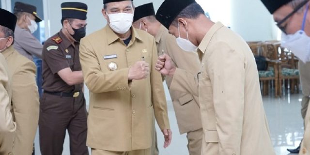 Walikota Tebingtinggi Lantik 21 Pimpinan Tinggi Pratama Dilingkungan Pemko Tebingtinggi