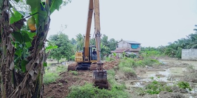 Pasca Banjir Luapan Sungai Padang, Pemko Tebingtingi Lakukan Recovey