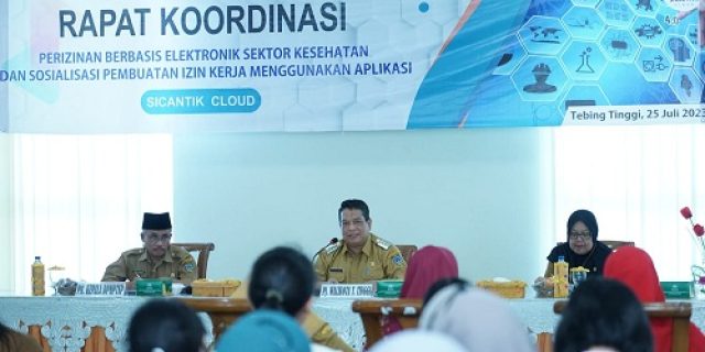 Aplikasi “Sicantik Cloud” Optimalkan Pelayanan Perizinan Pada Sektor Kesehatan