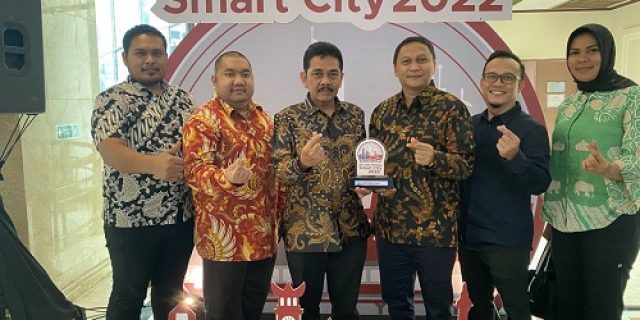 Kota Tebingtinggi Terima Penghargaan Gerakan Menuju Smartcity